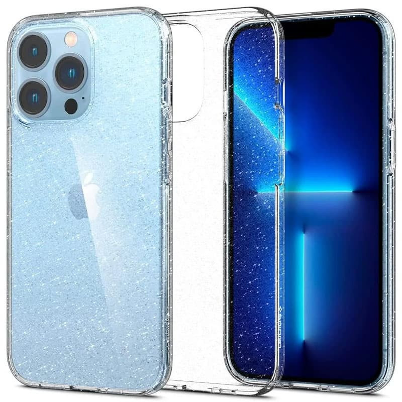 Накладка Molan Cano Jelly Sparkle для iPhone 14 Pro (6.1") (Прозора)-0